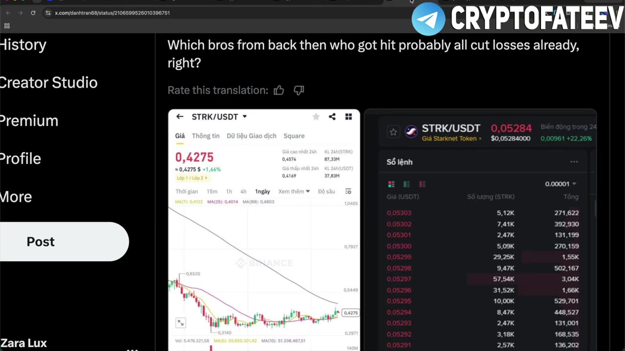 Starknet увійшов до топ-100 CoinMarketCap: за тиждень токен подорожчав на 40%