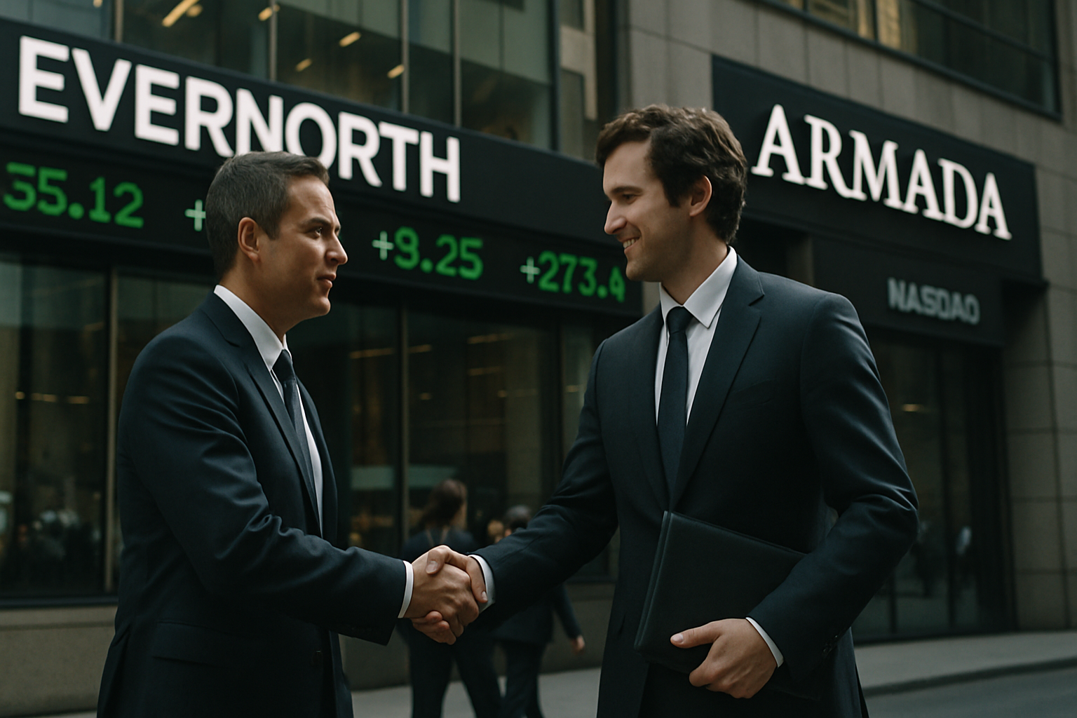 Злиття XRP-скарбничої компанії Evernorth з Armada вчетверо підняло ціну акцій